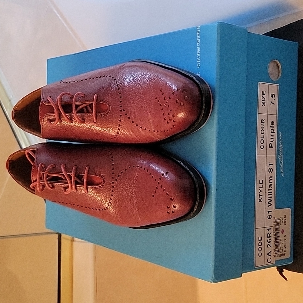 NIB Fluevog Brogue shoes